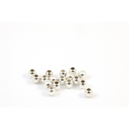 2MM BEAD ROUND STERLING SILVER .925 